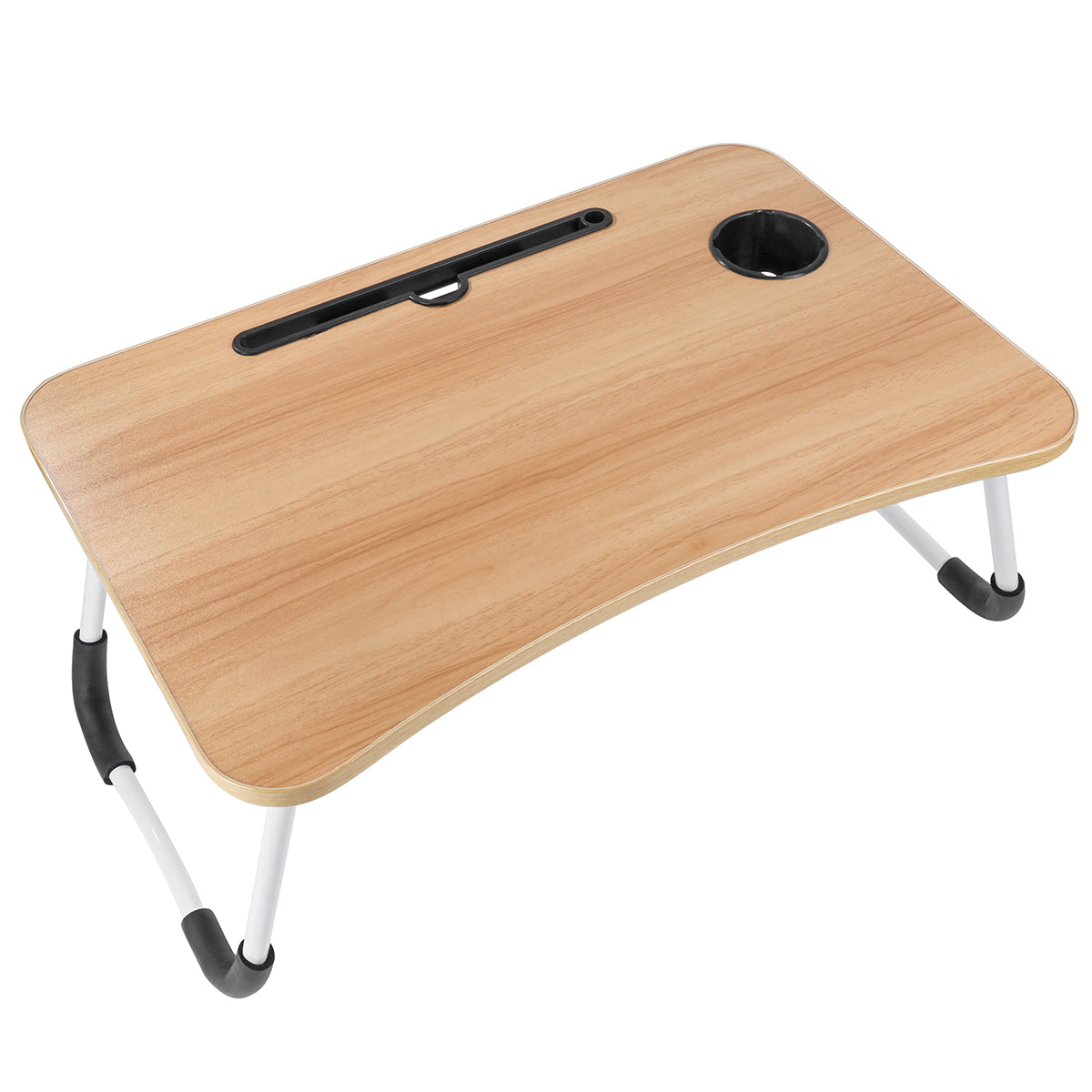 Foldable Bed Table - Wood