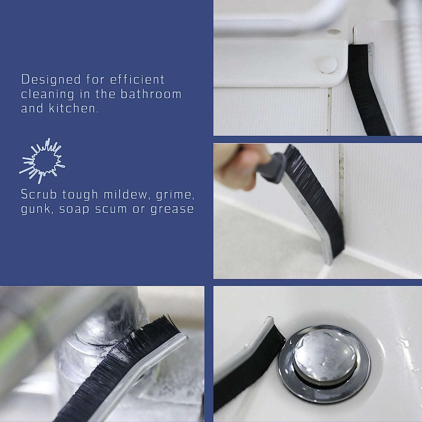 3 Pcs Cleaner Scrub Brush