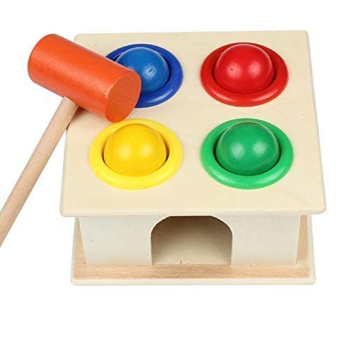 Wooden Hammer Ball Knock